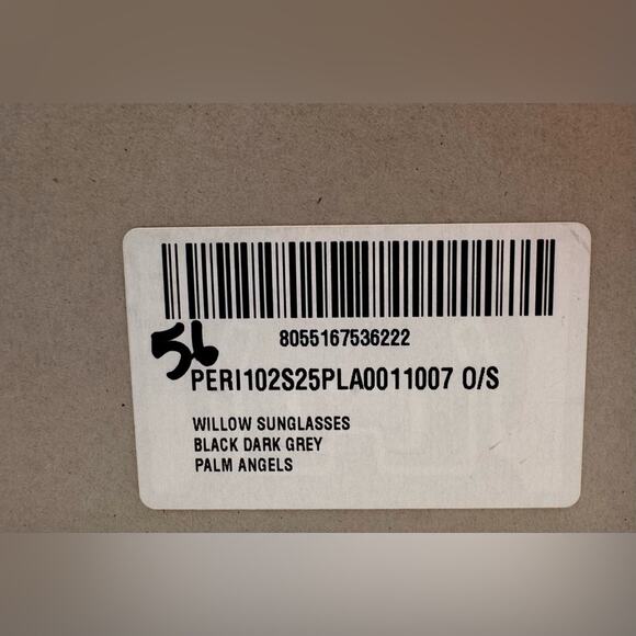 Palm Angels Stunning unisex black luxurious luxury sunnies. 5-A. - Picture 11 of 11